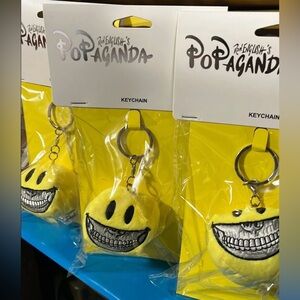 Popaganda RON ENGLISH Grin Keychain 2017